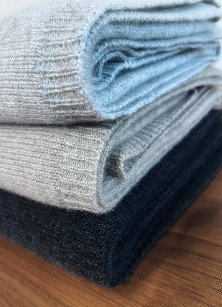 100% Cashmere Hopkins X Home Throw - Lounge / Bed