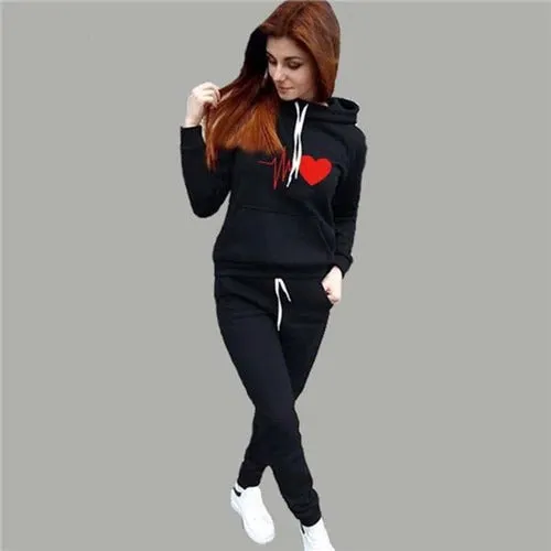 2Pcs Set Women Sweat Suit for Women