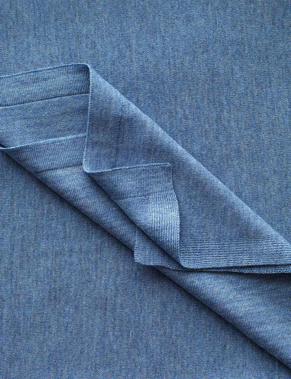 Australian Superfine Merino Wrap - Chambray