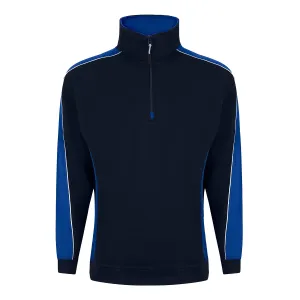 Avocet Quarter Zip Sweatshirt | Navy - Royal