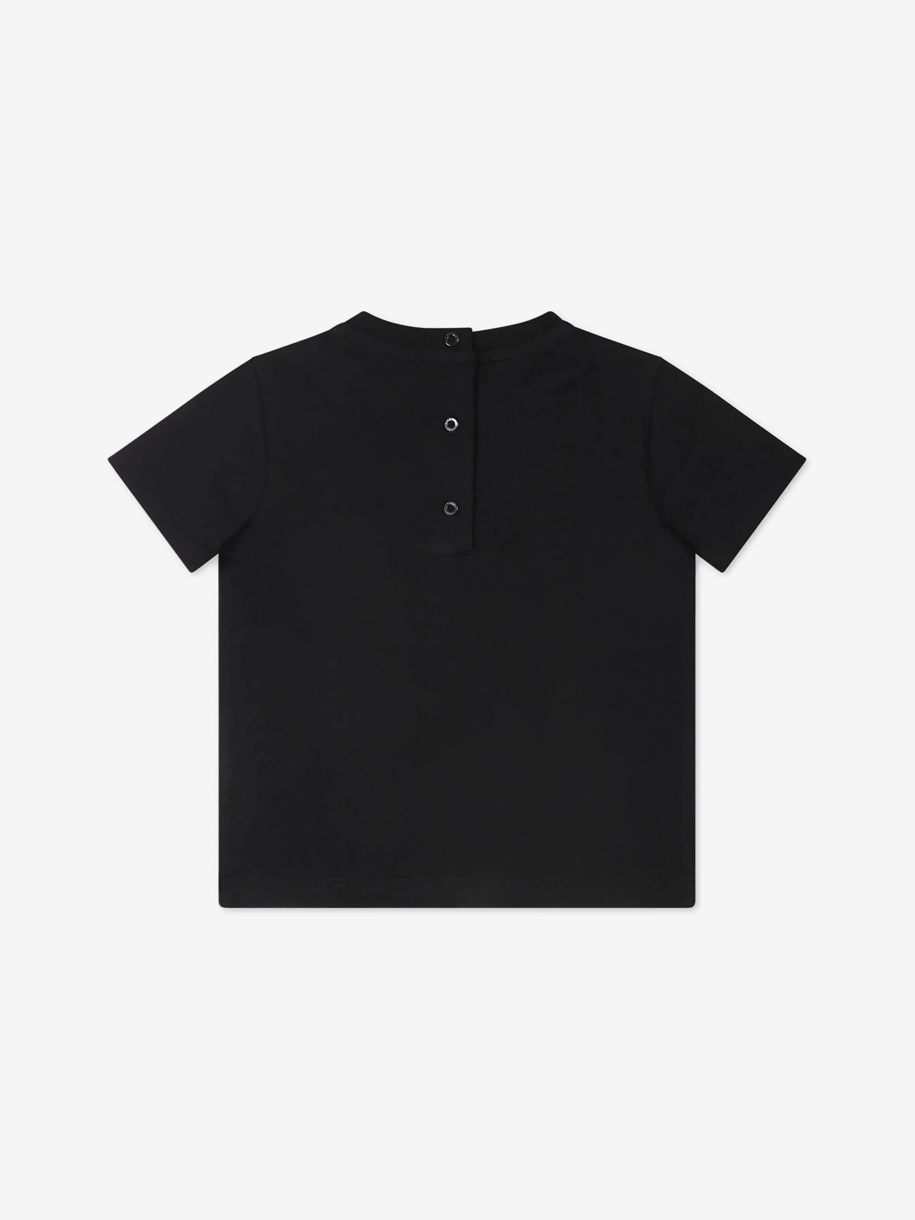 Balmain Baby Paris Logo T-Shirt in Black