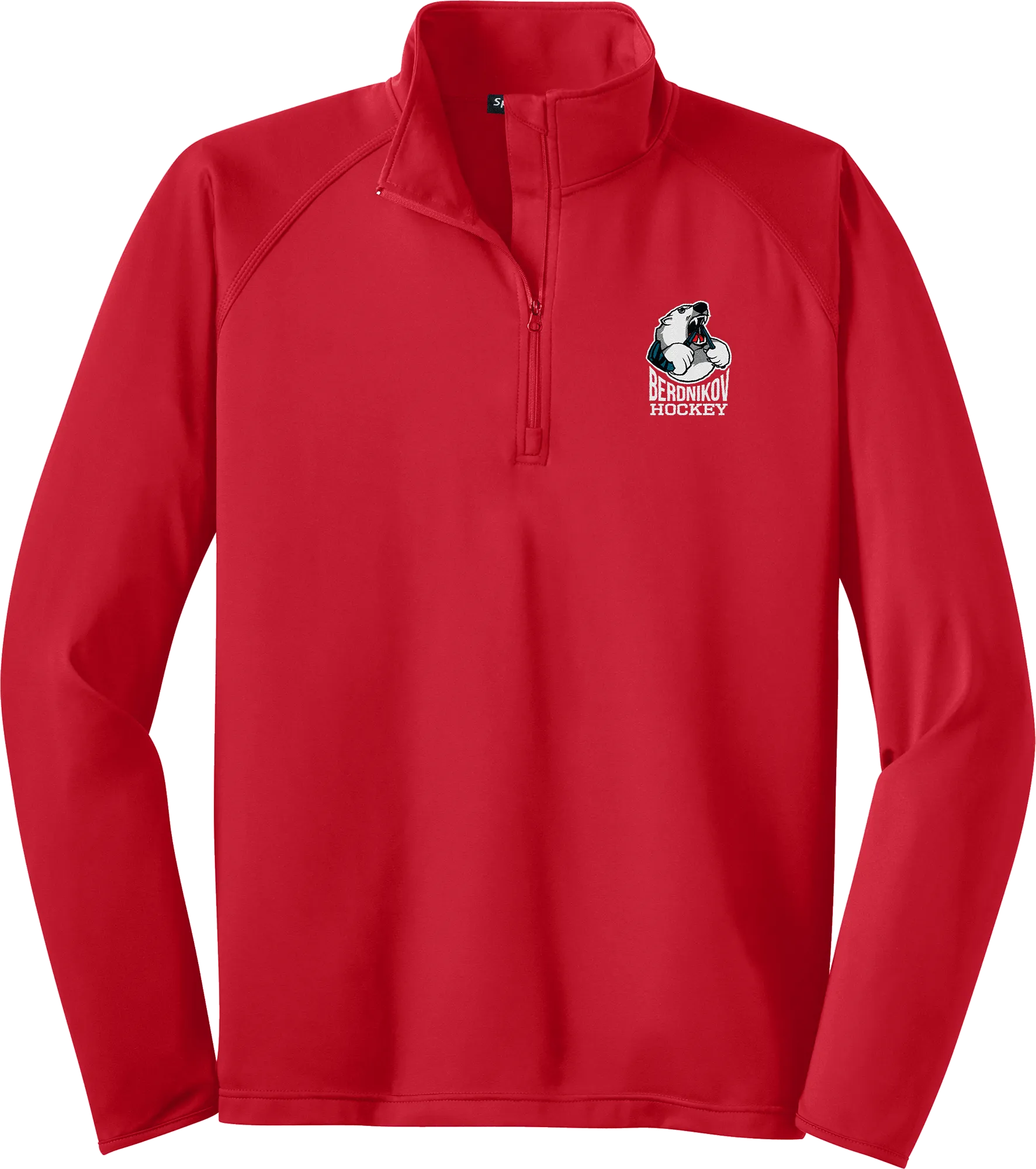 Berdnikov Bears Sport-Wick Stretch 1/4-Zip Pullover