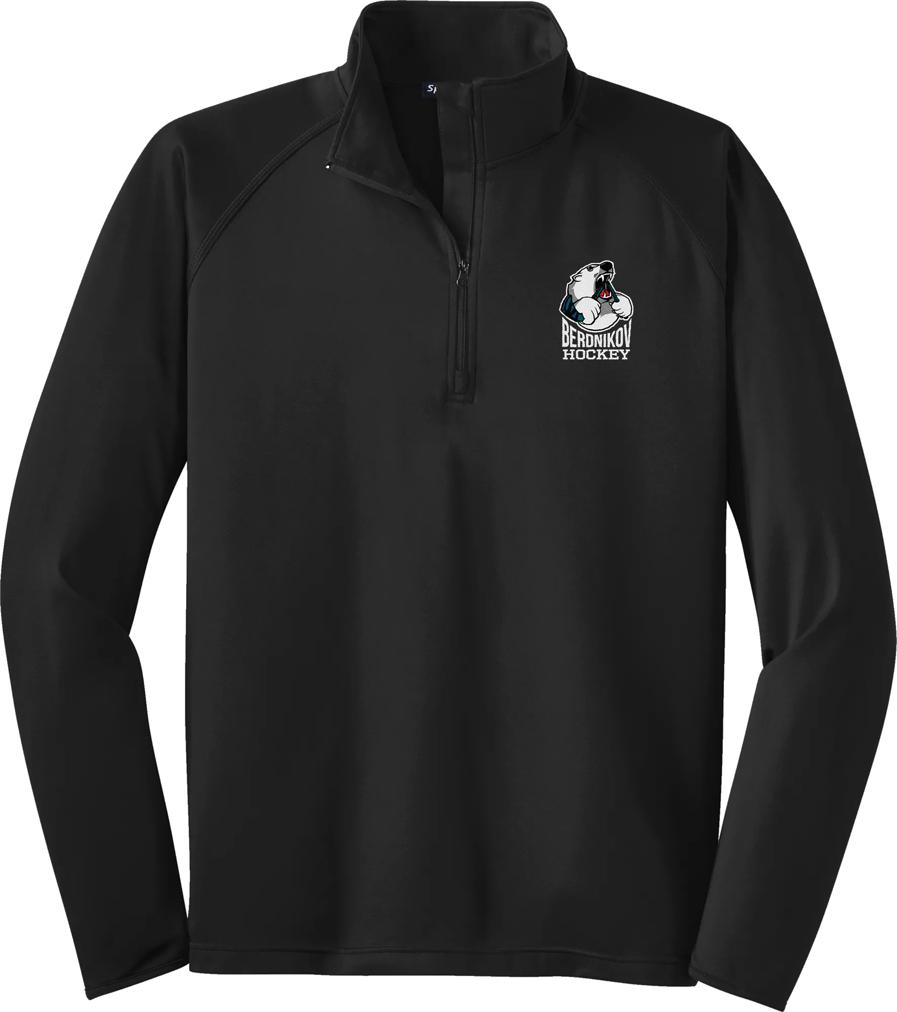 Berdnikov Bears Sport-Wick Stretch 1/4-Zip Pullover