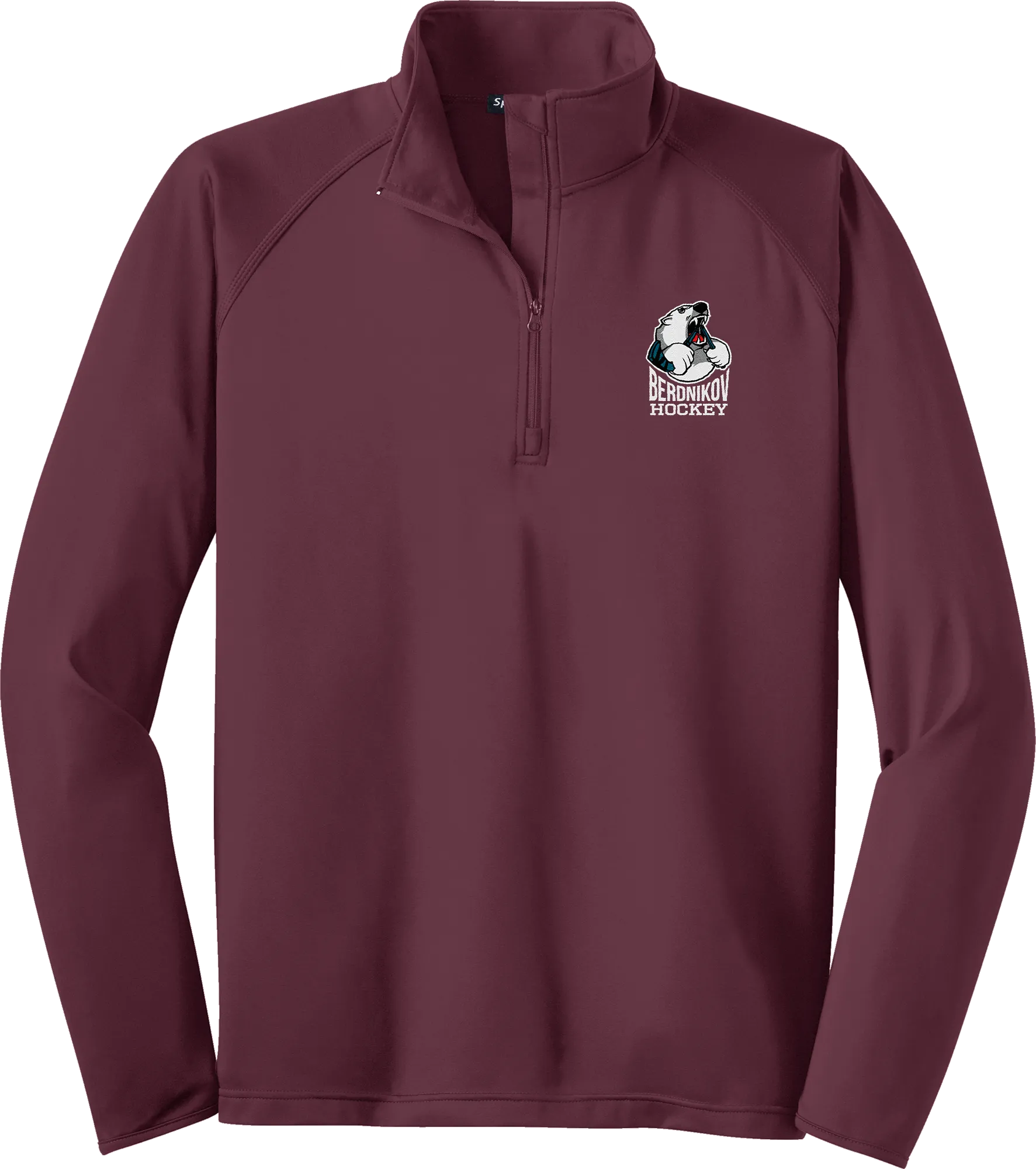 Berdnikov Bears Sport-Wick Stretch 1/4-Zip Pullover