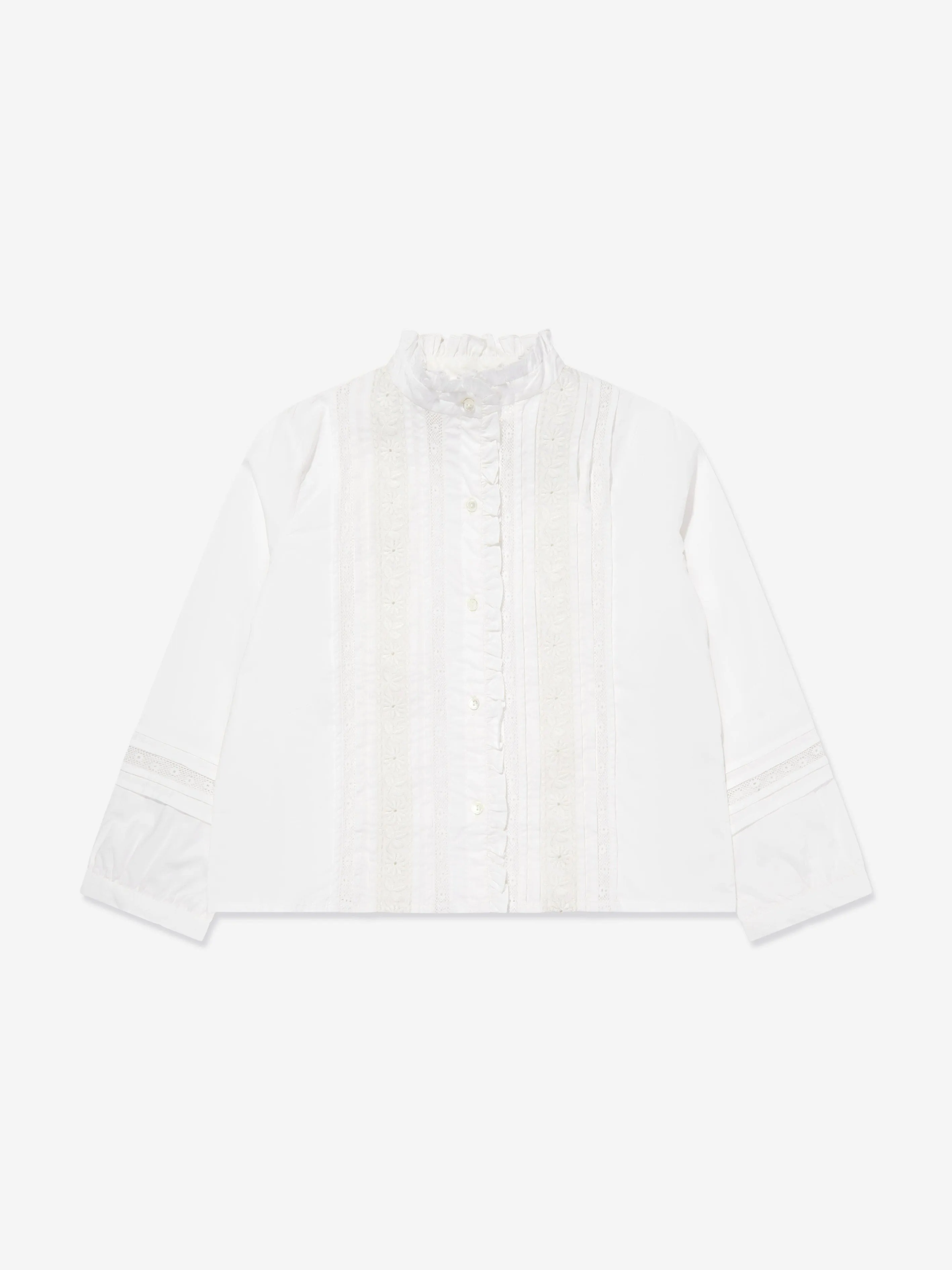 Bonpoint Girls Freedom Blouse in White