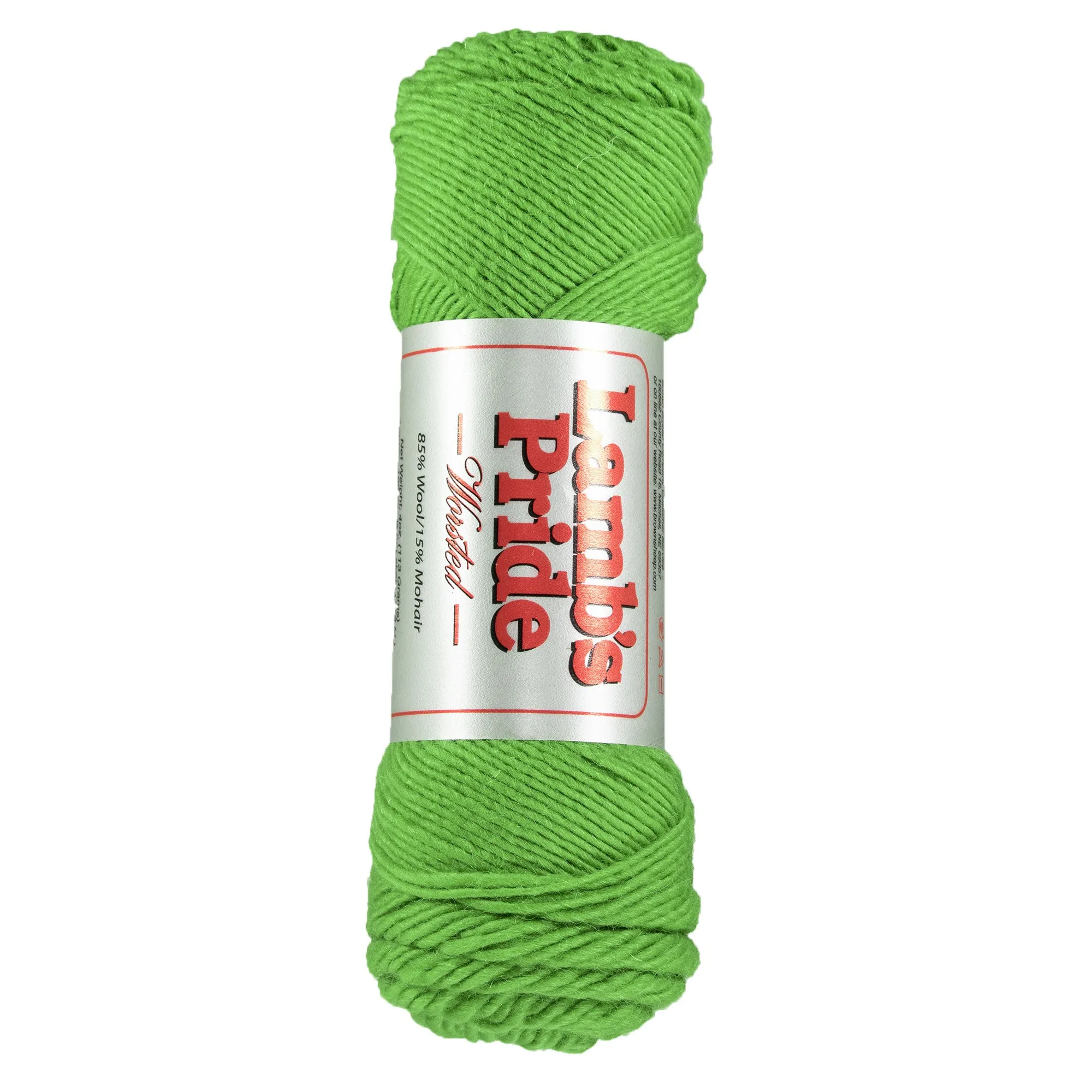 Brown Sheep Lamb's Pride Worsted Yarn - M120 Limeade