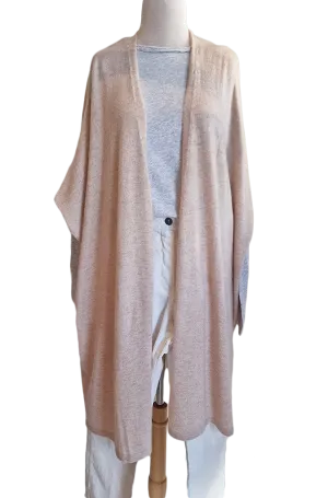 Campbell & Co. Cocoon Cape in Marle Pink