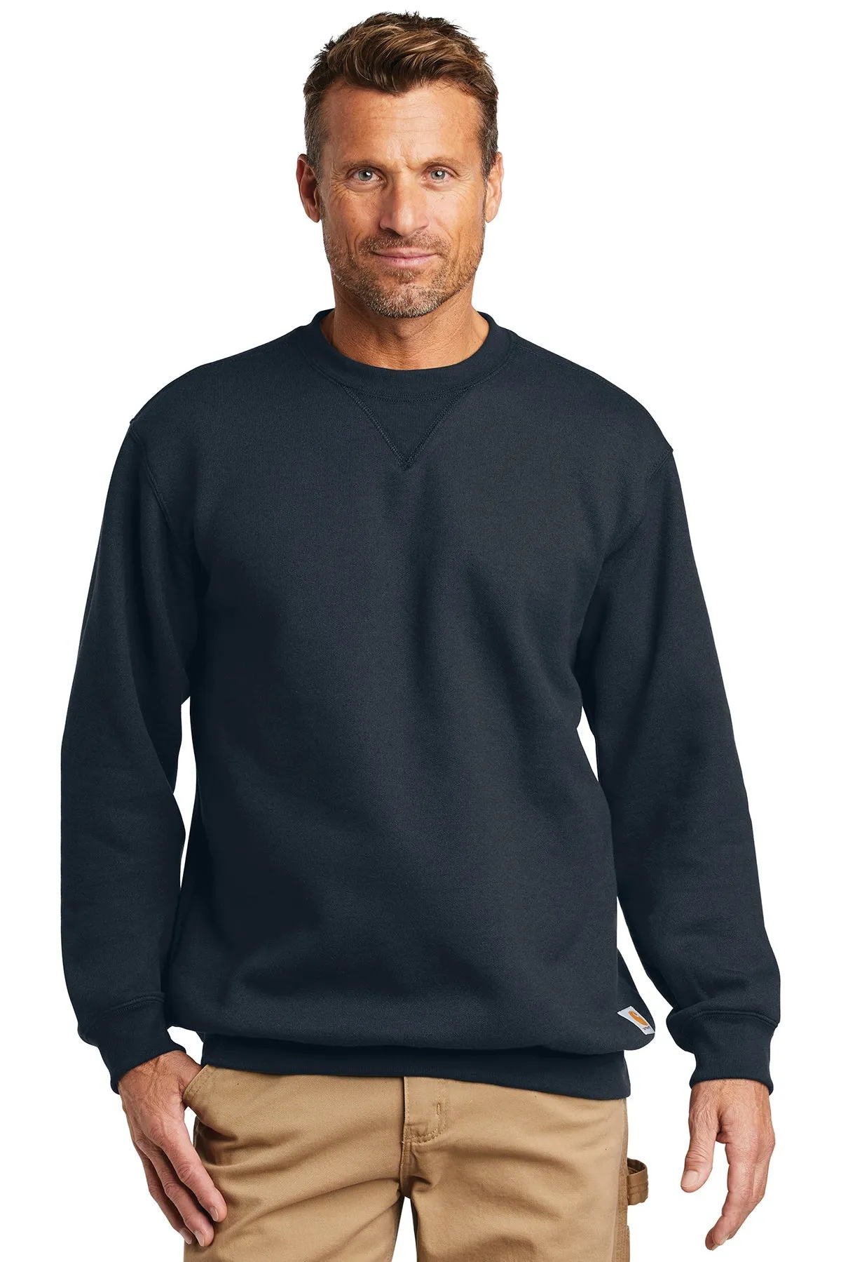 Carhartt Midweight Custom Sweatshirts, New Navy