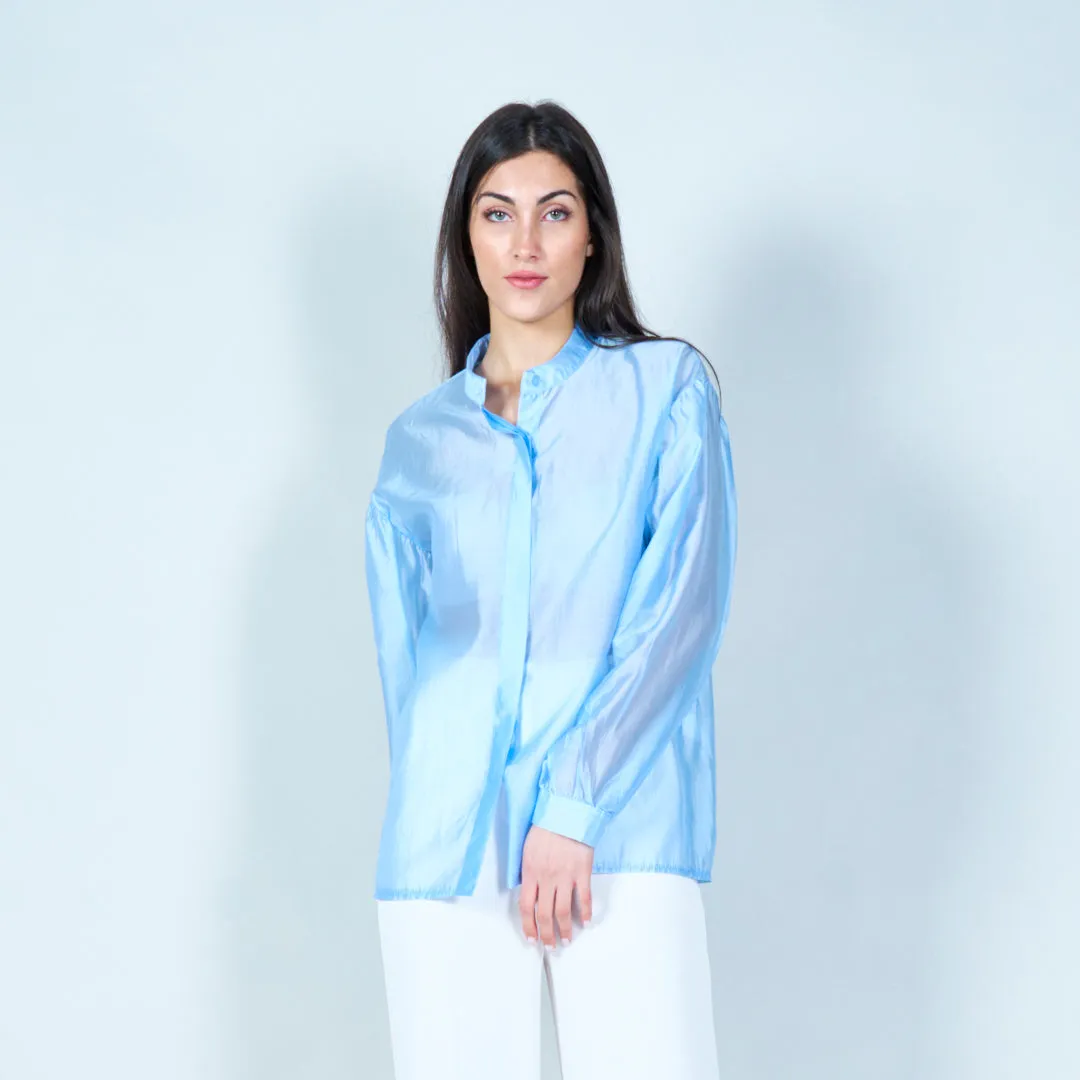 Classic button-down blouse wholesale