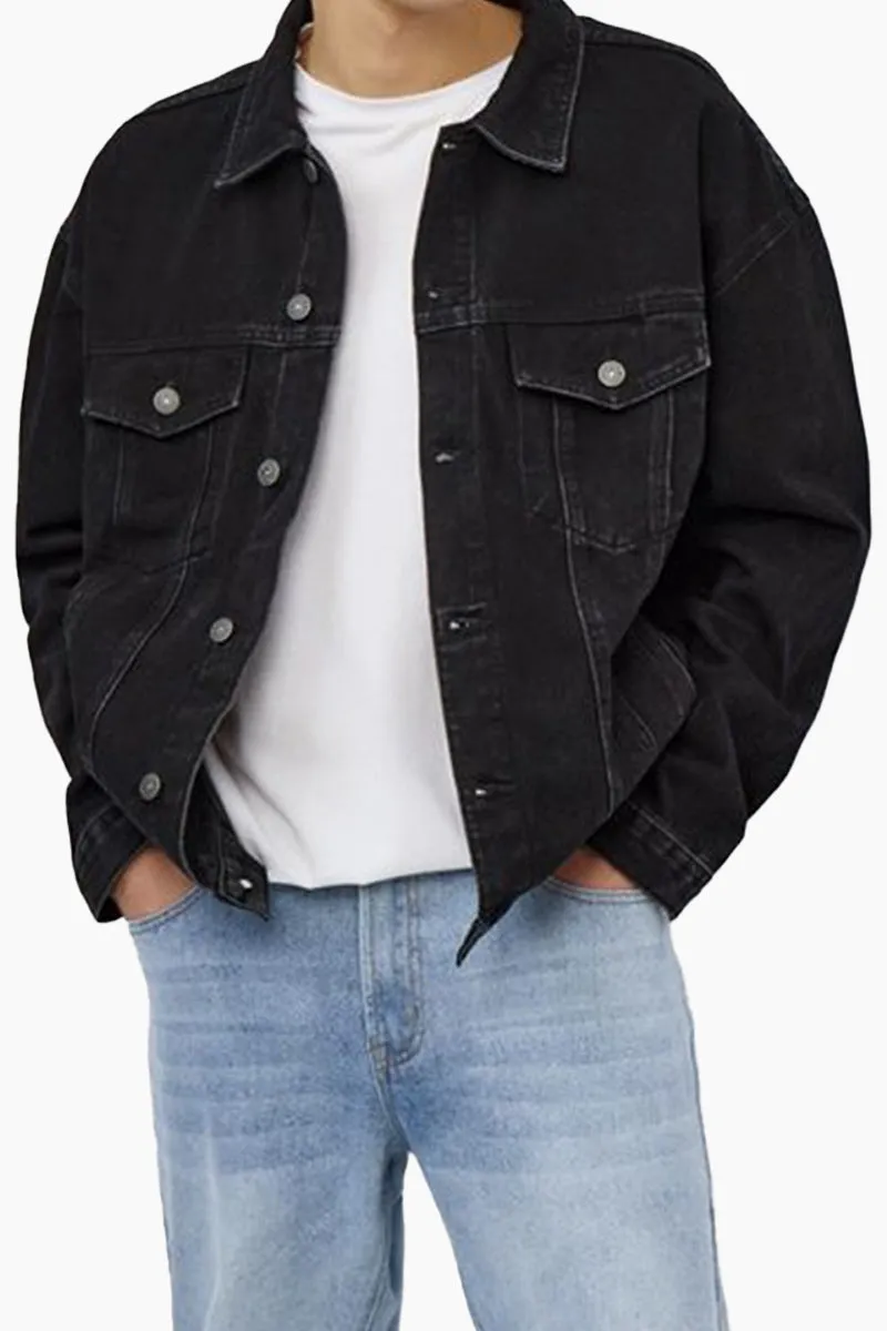 Contemporary Casual Denim Jacket