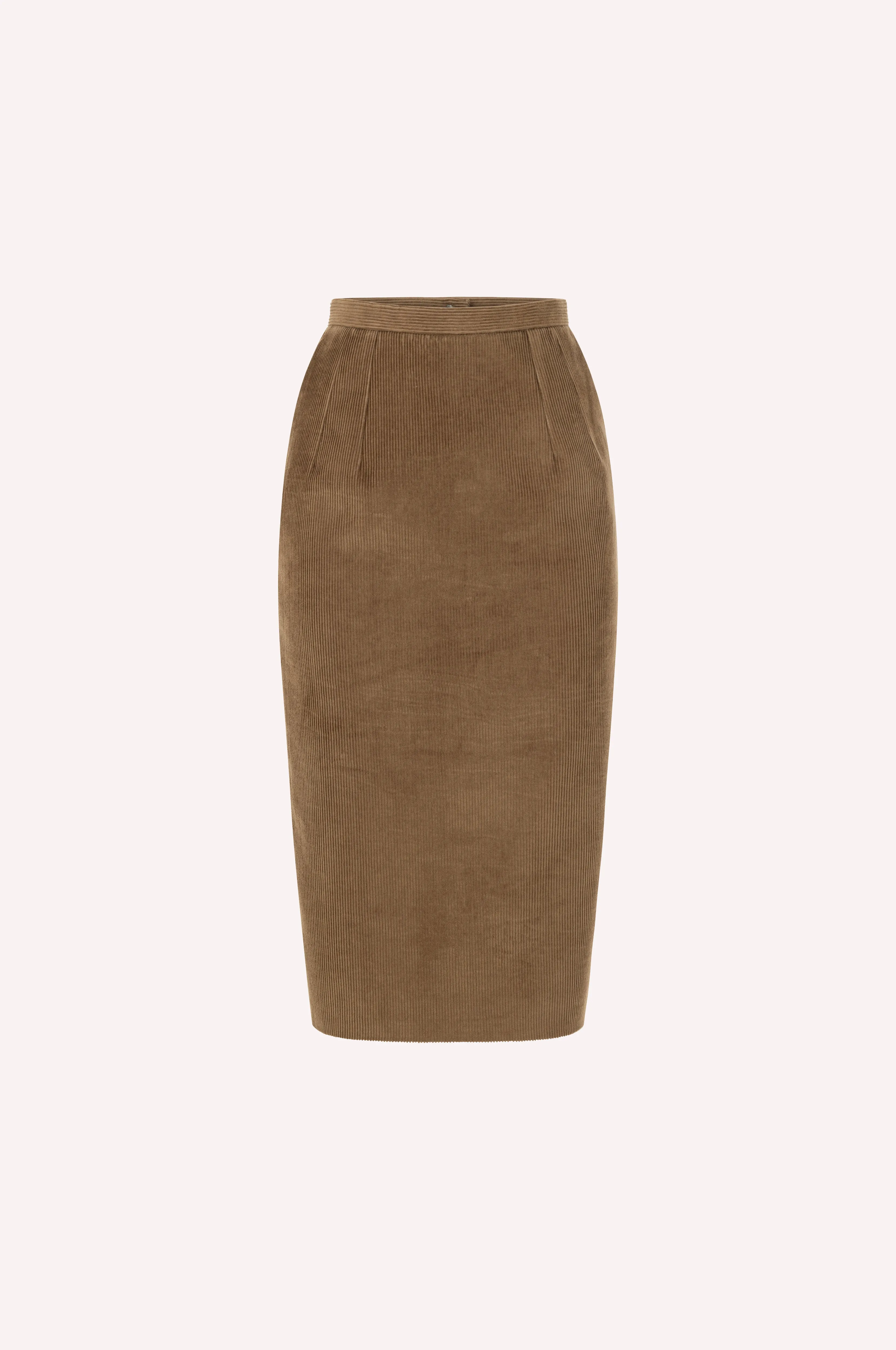 Corduroy Pencil Skirt