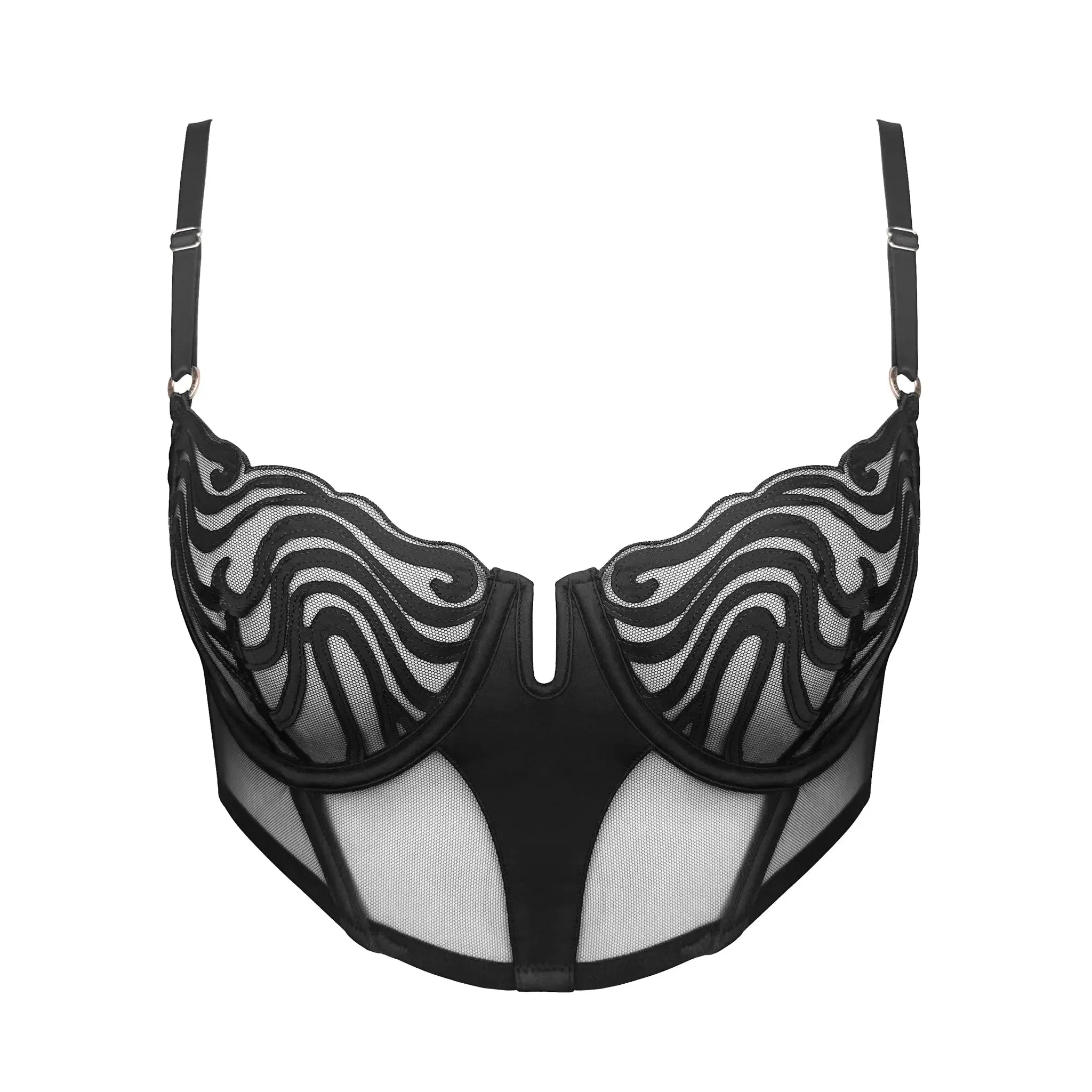 Echo Bustier Black