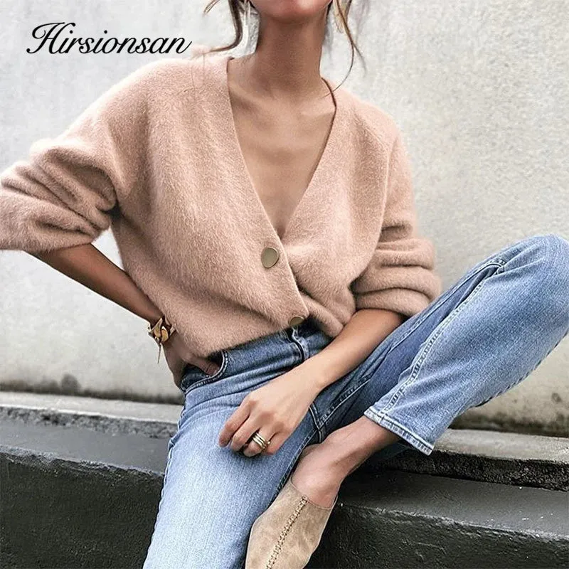 Elegant Soft Short Cardigan Flexible Knitted Outwear