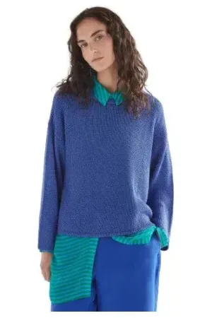 ELK MICA SWEATER - ULTRAMARINE