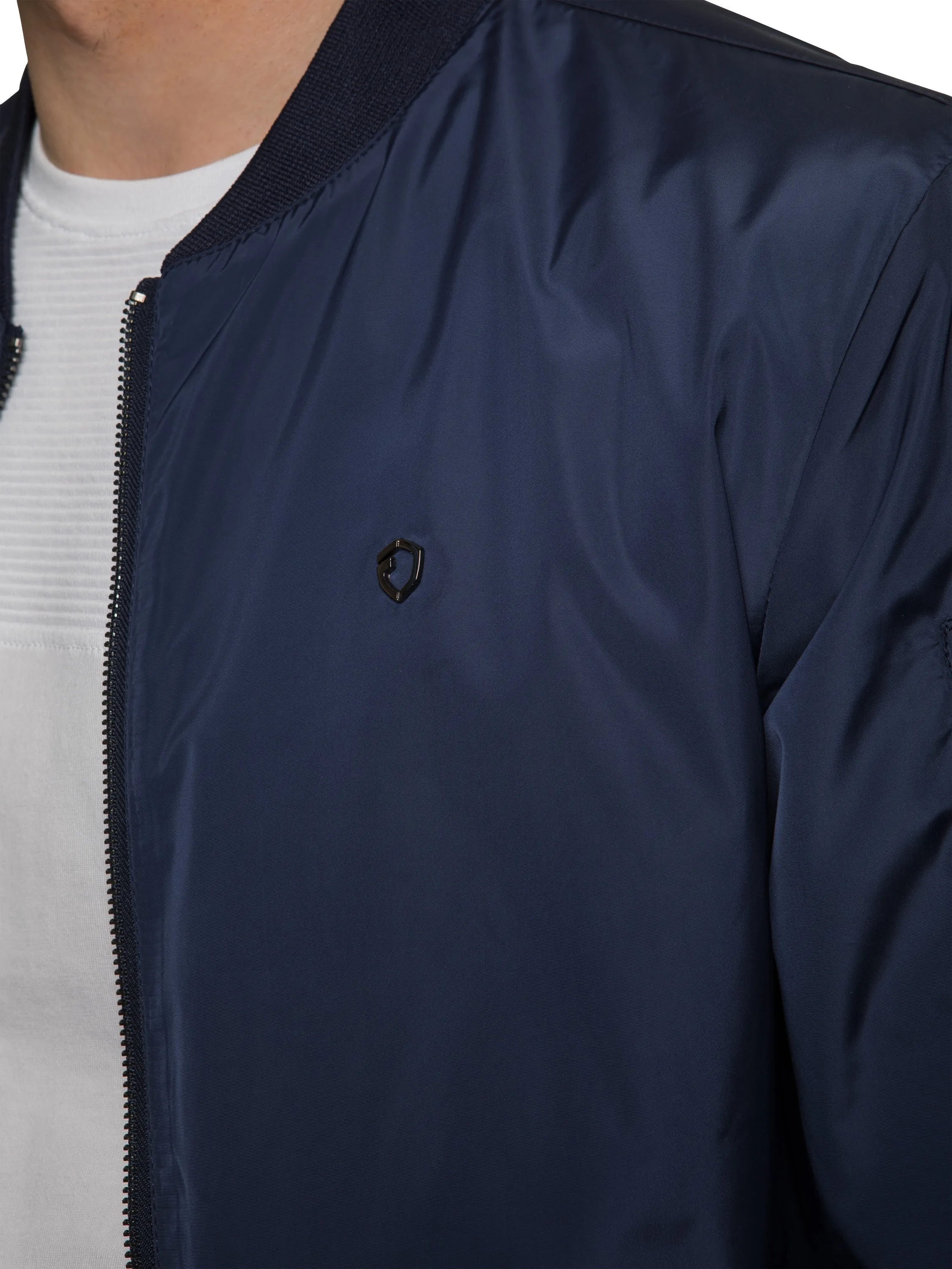 ETO | Mens Designer Move Black & Navy  Jacket