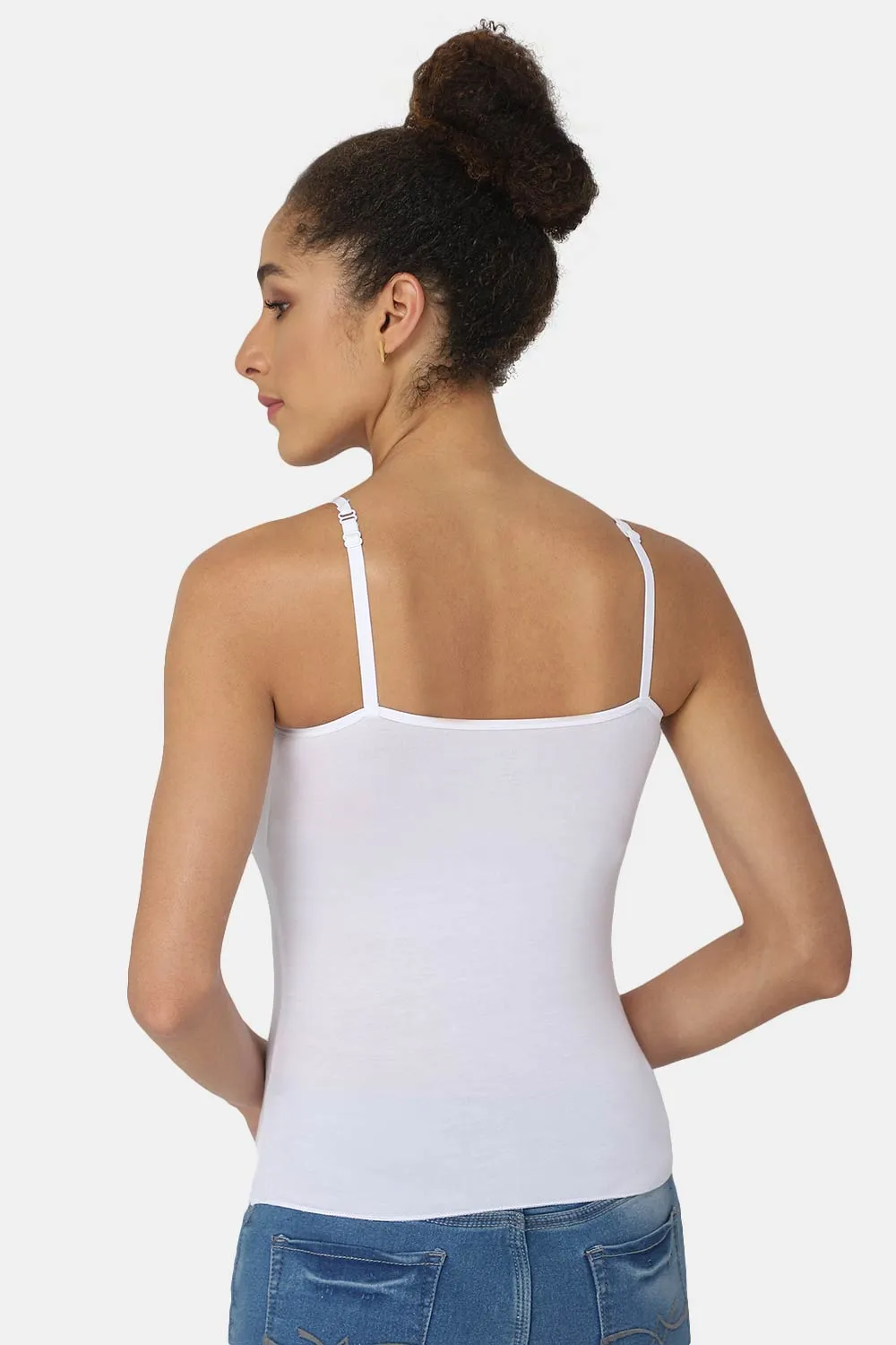 Intimacy Bio-Based Modal Slip Camisole – M002 | Smooth Fit, Skin-Friendly & Full Coverage