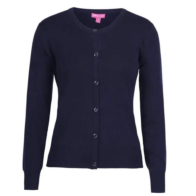 JBs Wear Ladies Corporate Crew Neck Cardigan (6L1CN)