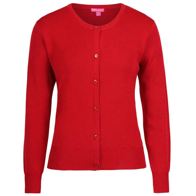 JBs Wear Ladies Corporate Crew Neck Cardigan (6L1CN)