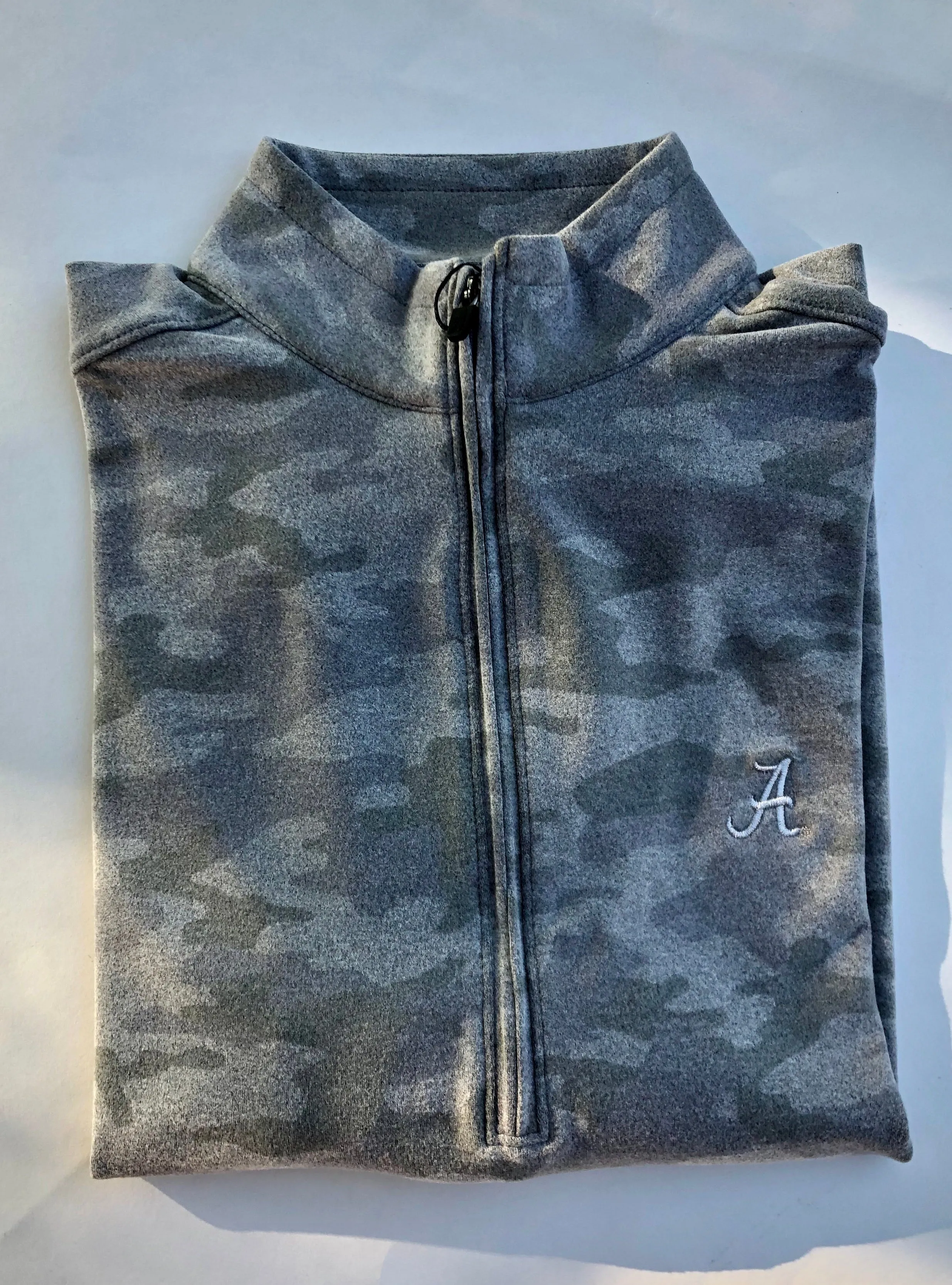 Johnnie-O Rodney Camo Quarter Zip (Script A)