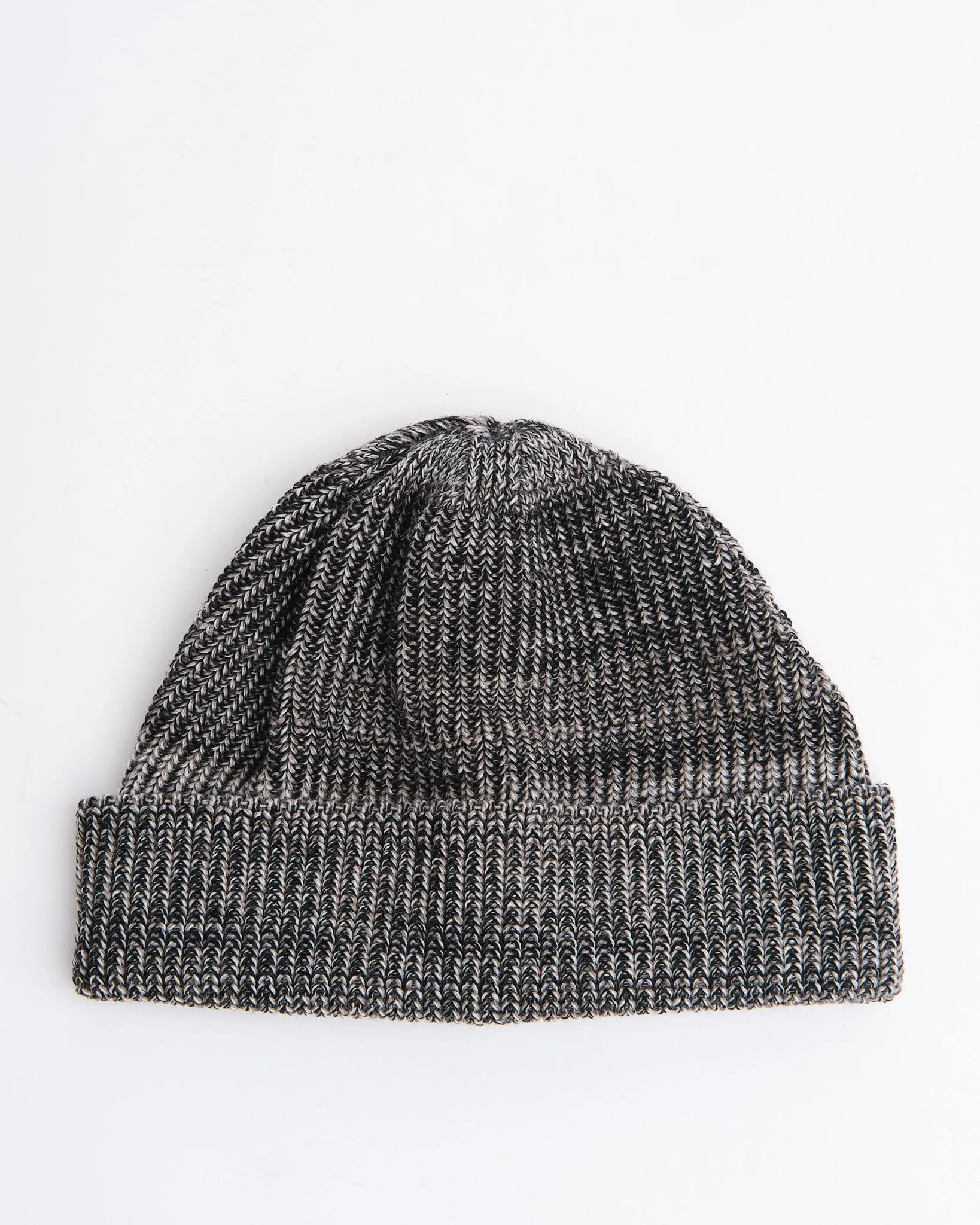 KNIT WATCH CAP GREY MIX