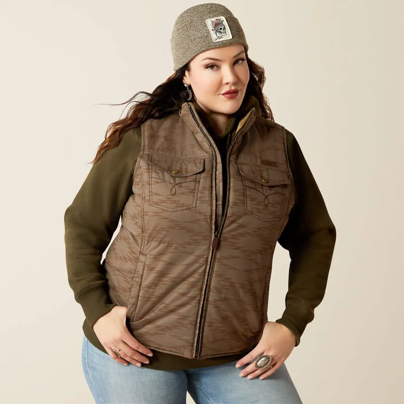 Ladies Ariat Grizzly Quilted Vest - 10052598