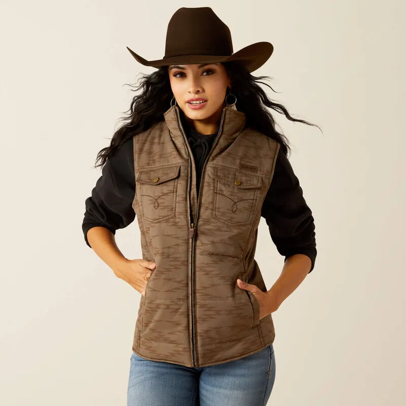 Ladies Ariat Grizzly Quilted Vest - 10052598