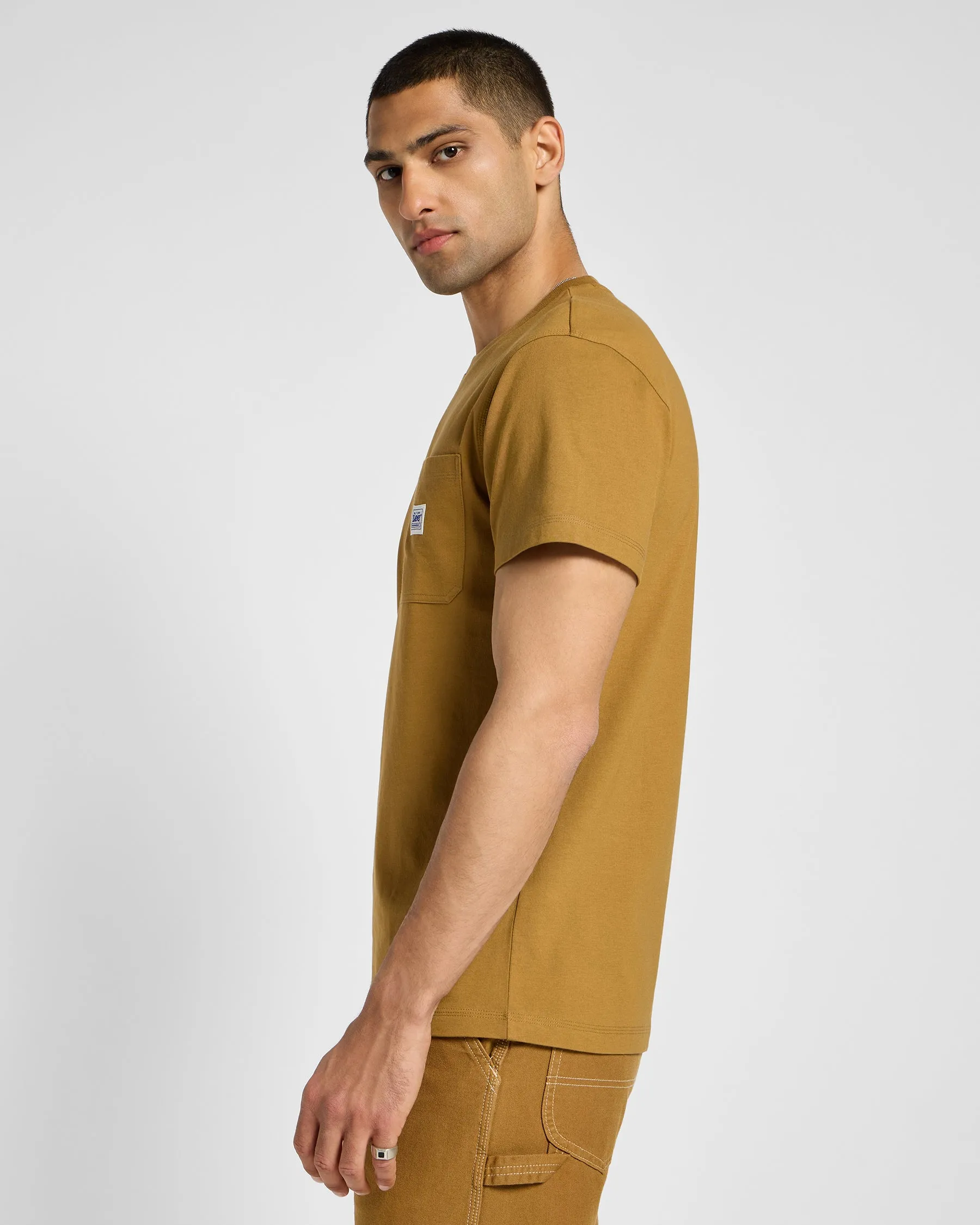 Lee Workwear Pocket Tee - Glazed Ginger