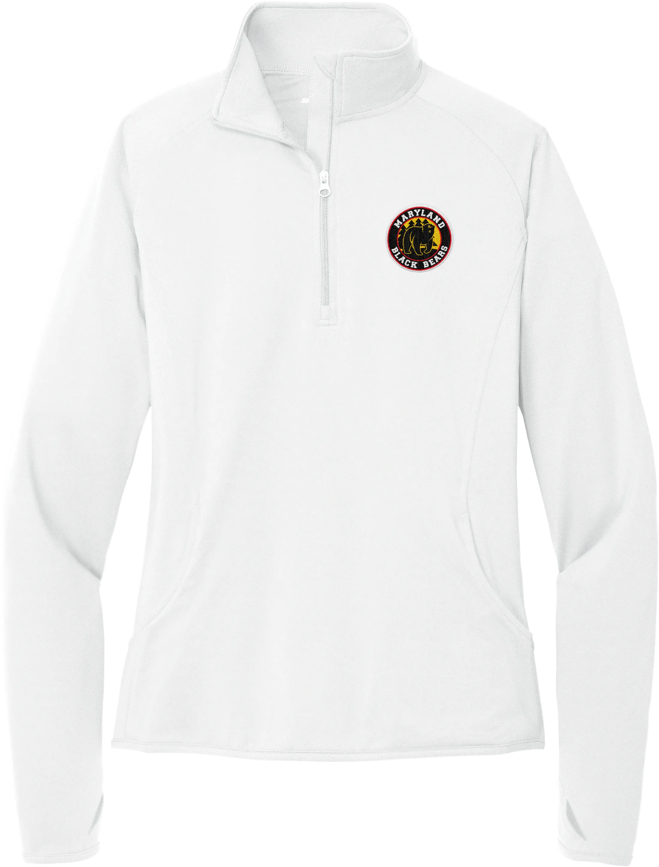 Maryland Black Bears Ladies Sport-Wick Stretch 1/4-Zip Pullover