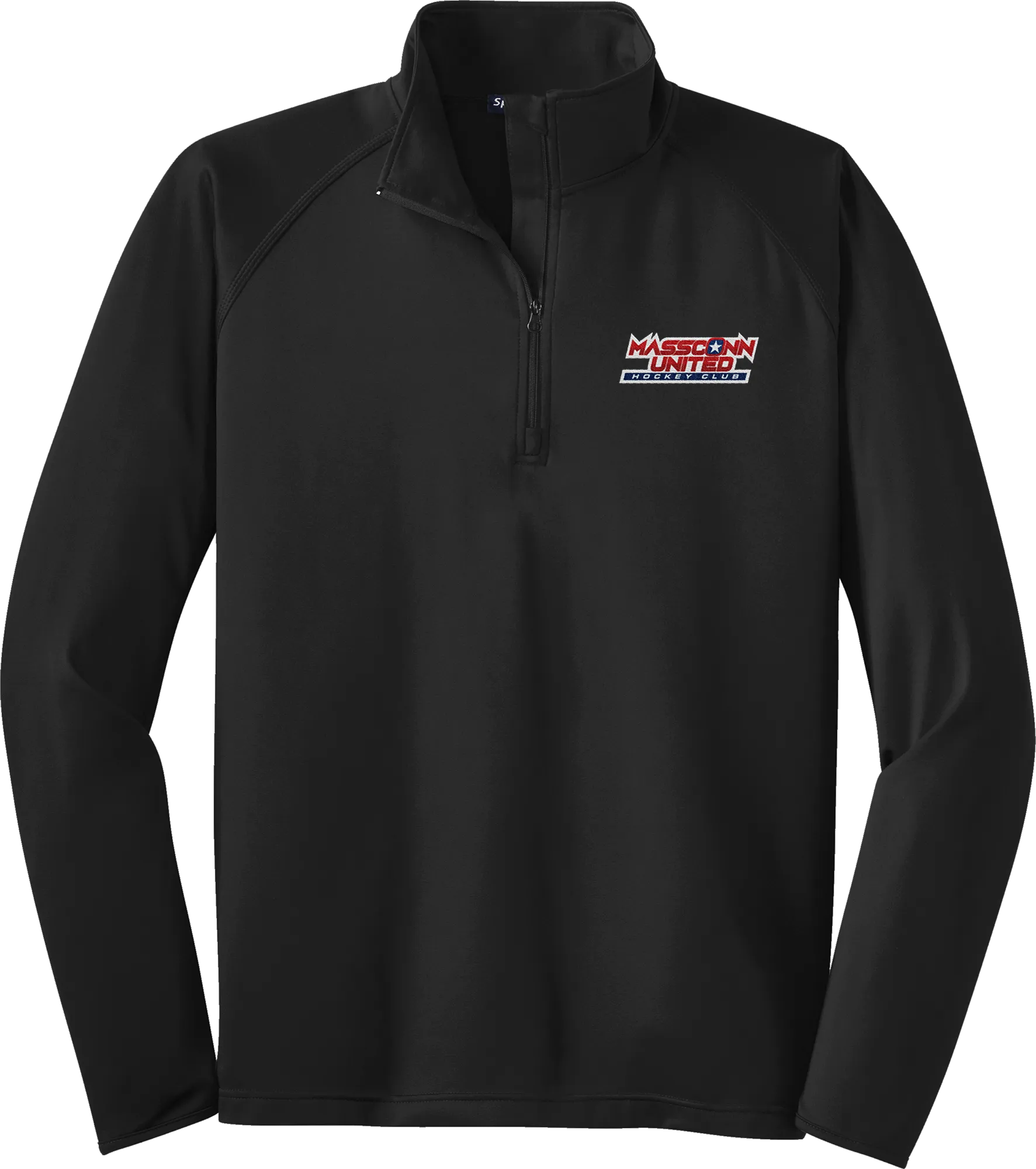 Mass Conn United Sport-Wick Stretch 1/4-Zip Pullover