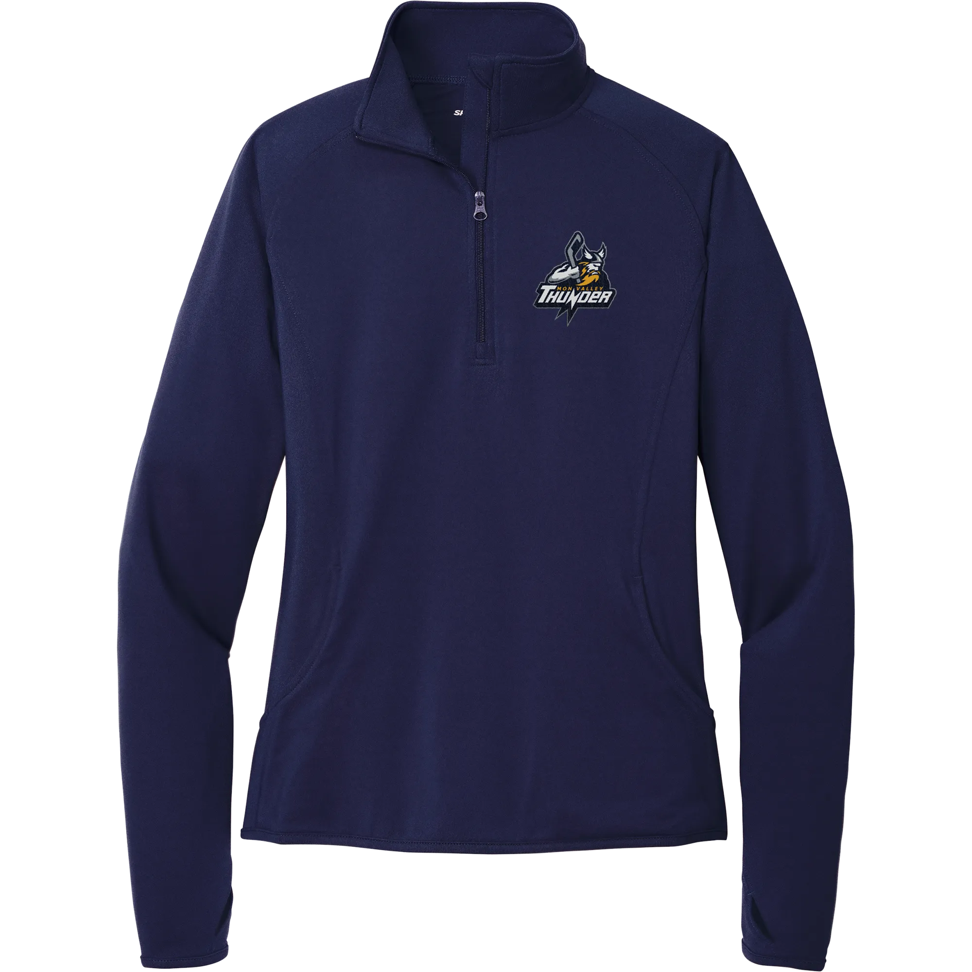 Mon Valley Thunder Ladies Sport-Wick Stretch 1/4-Zip Pullover