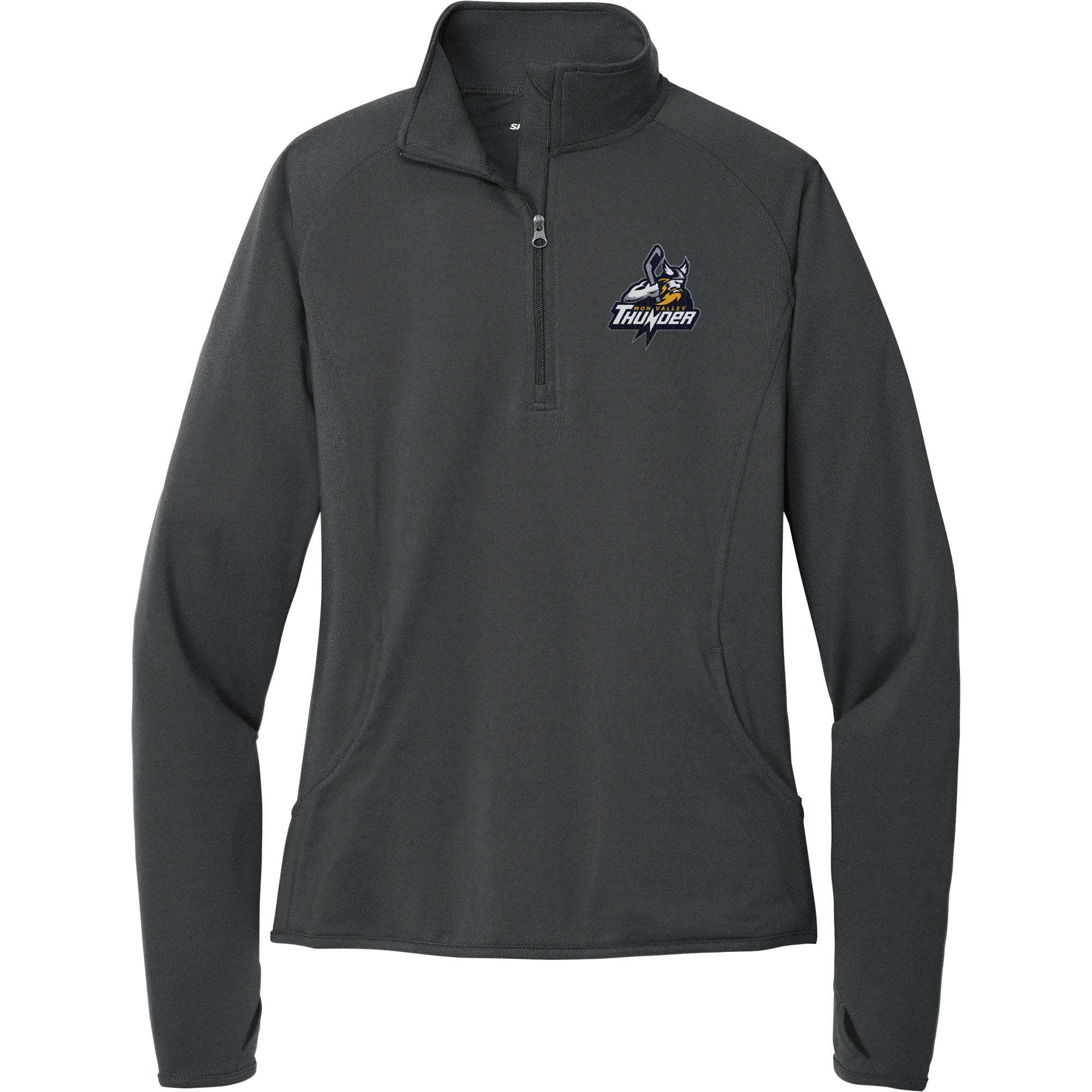 Mon Valley Thunder Ladies Sport-Wick Stretch 1/4-Zip Pullover