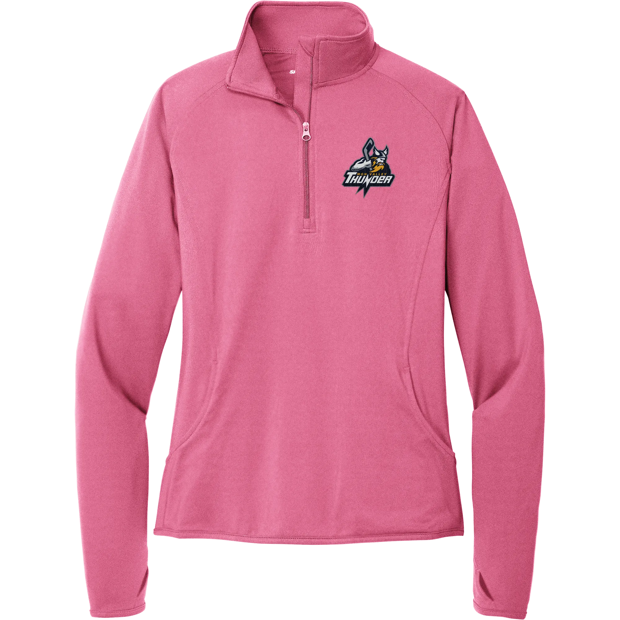 Mon Valley Thunder Ladies Sport-Wick Stretch 1/4-Zip Pullover