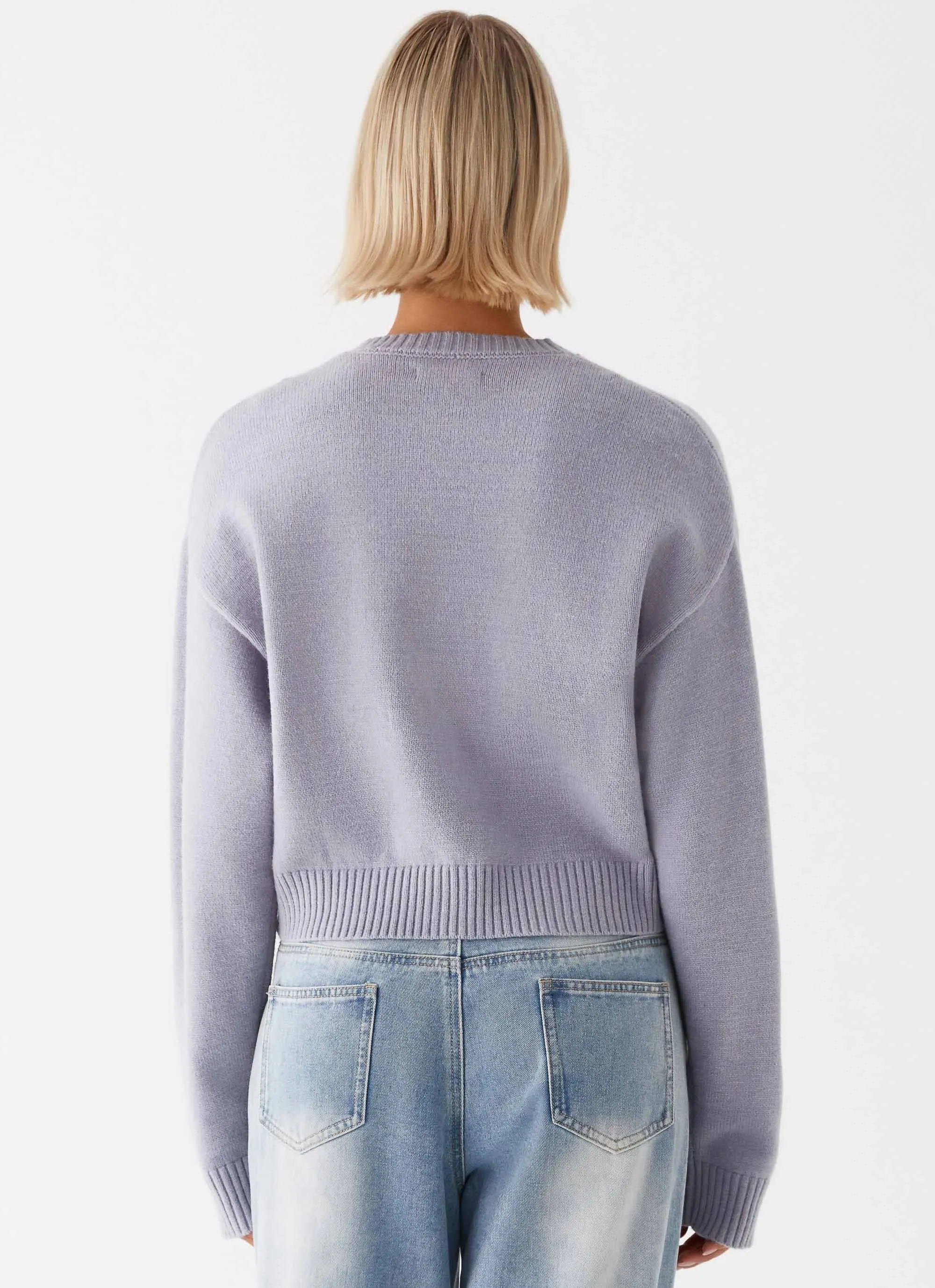 Monika Oversized Jumper - Blue