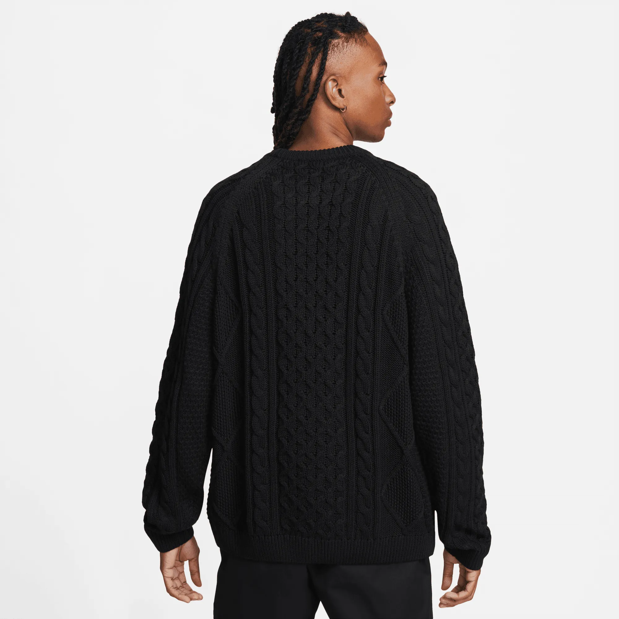 NIKE SPORTSWEAR CABLE KNIT SWEATER