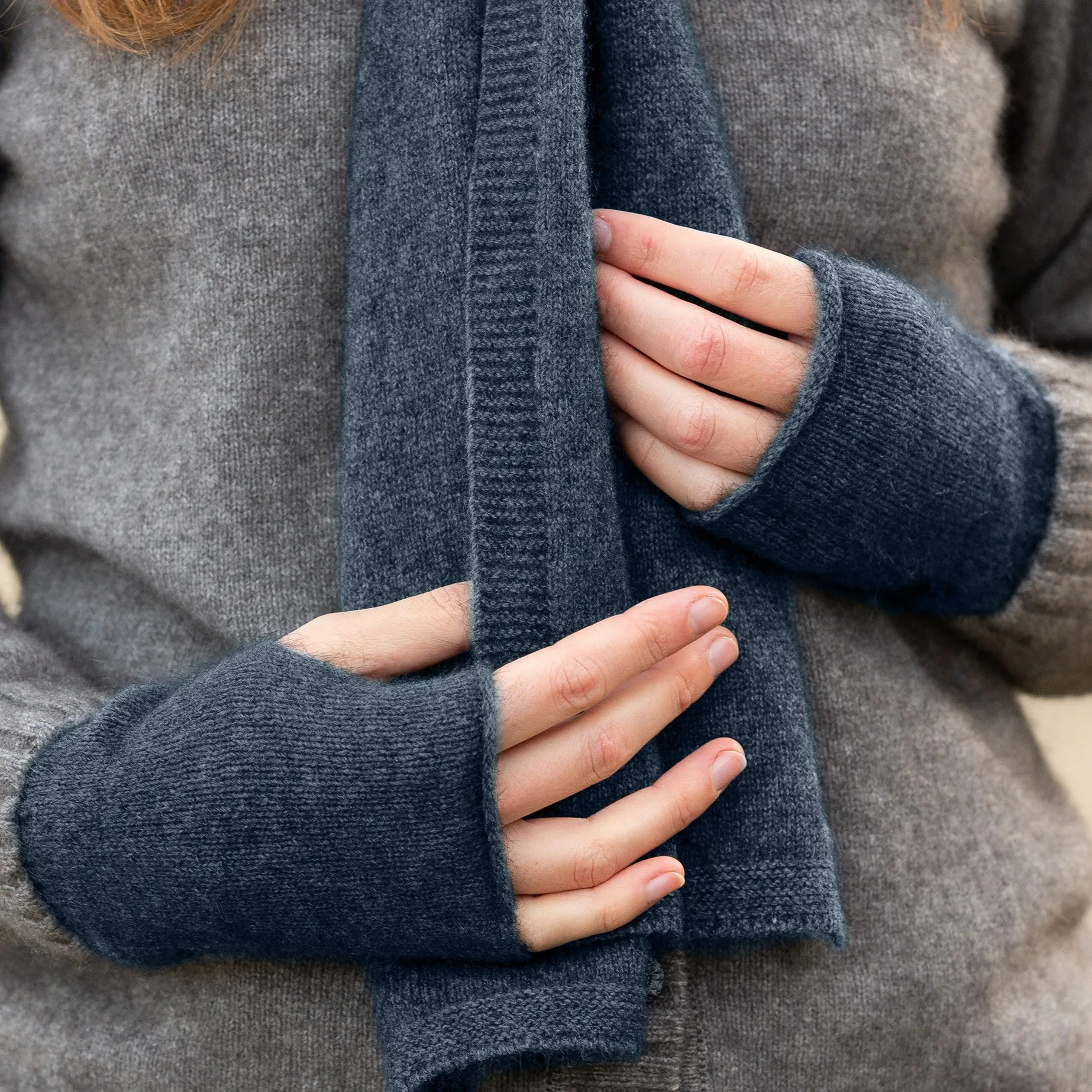 Noble Wilde Possum Merino Hand Warmer