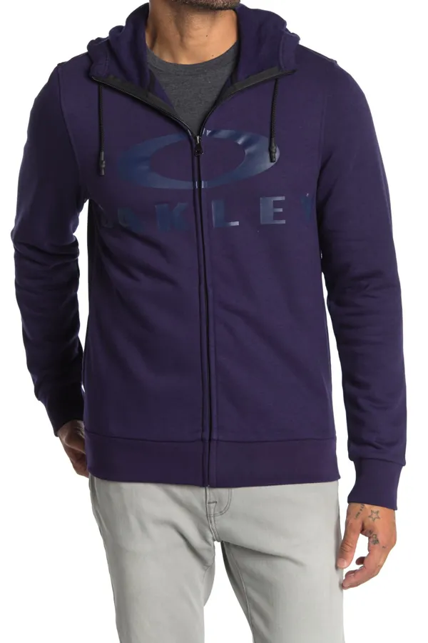 OAKLEY BARK FZ HOODIE MEN LIFESTYLE SWEATSHIRT