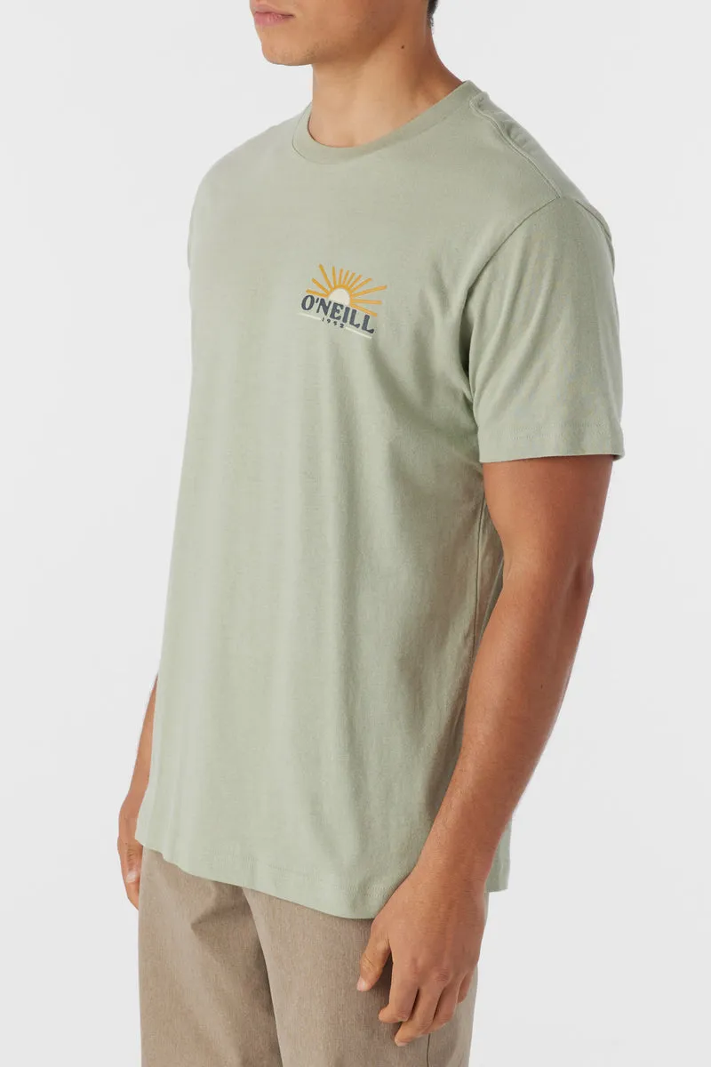 O'Neill Sun Supply Tee-Seagrass