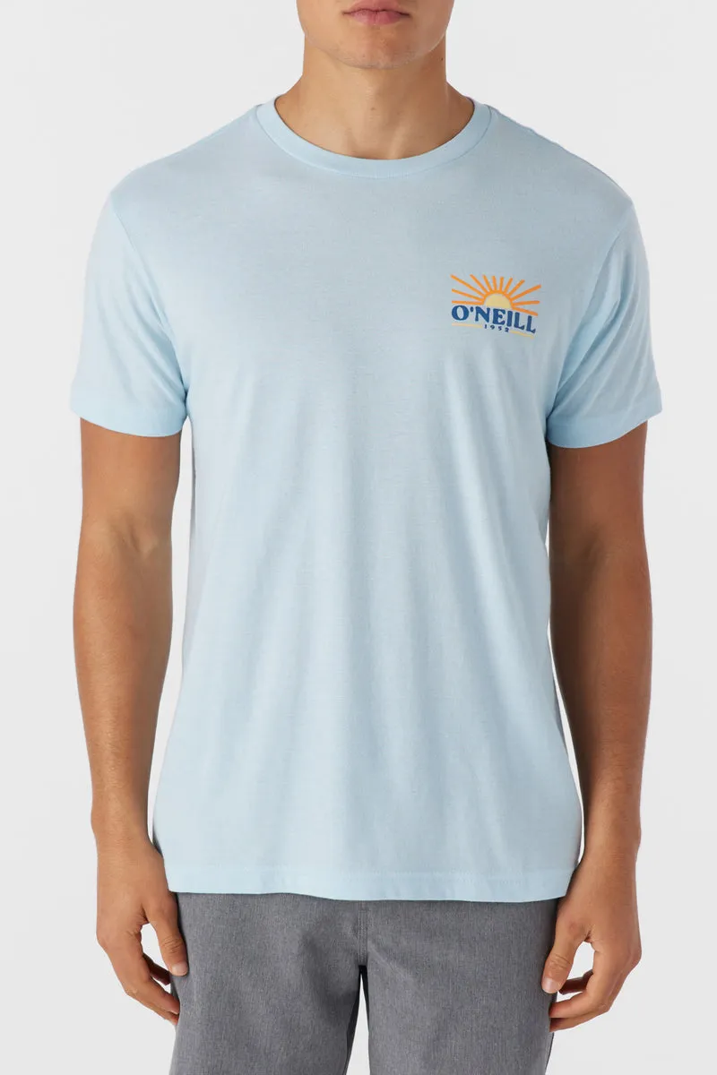 O'Neill Sunny Day Tee-Sky Blue Heather