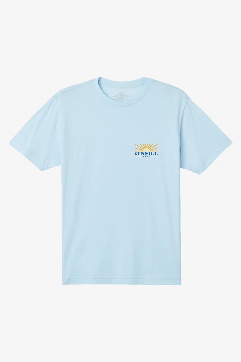 O'Neill Sunny Day Tee-Sky Blue Heather