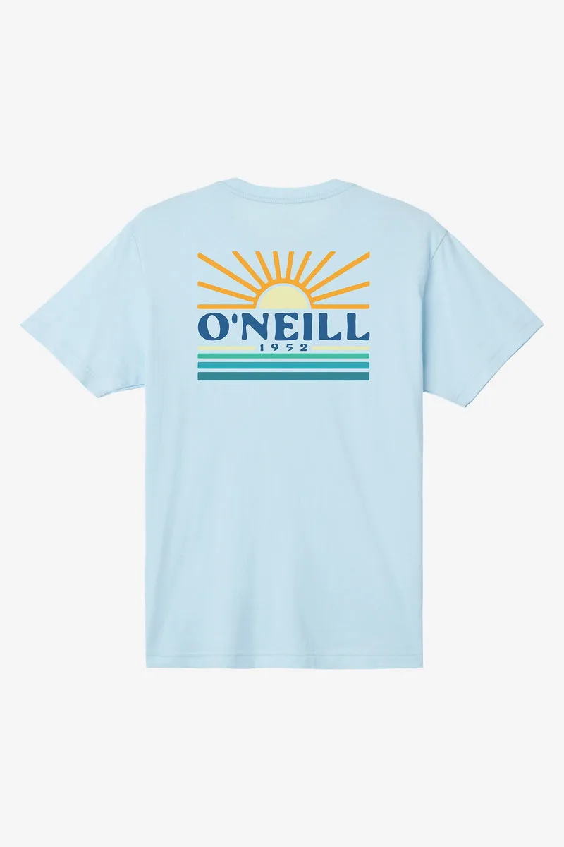 O'Neill Sunny Day Tee-Sky Blue Heather