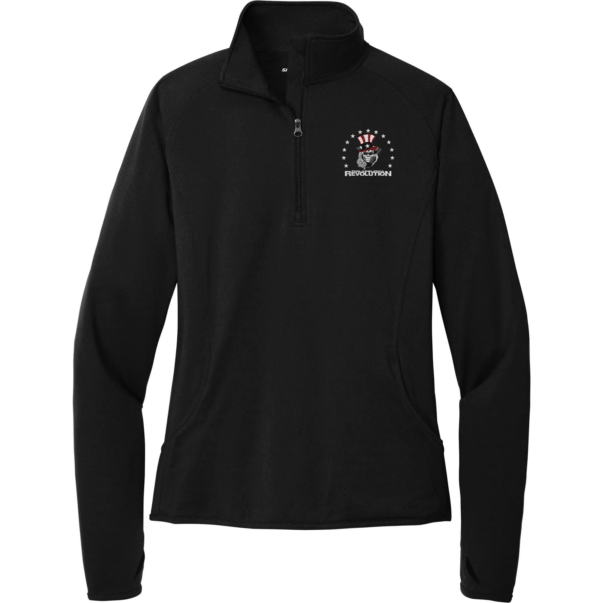 Phila Revolution Ladies Sport-Wick Stretch 1/4-Zip Pullover