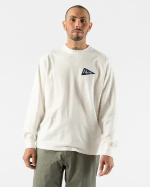 Pilgrim Surf   Supply Z.PSS Longsleeve Team Tee in White