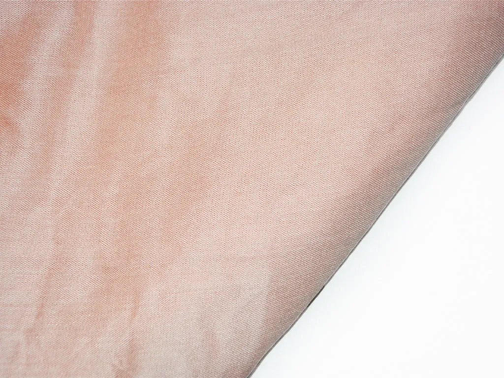 Powder Pink Plain Cotton Rayon Fabric (Wholesale)