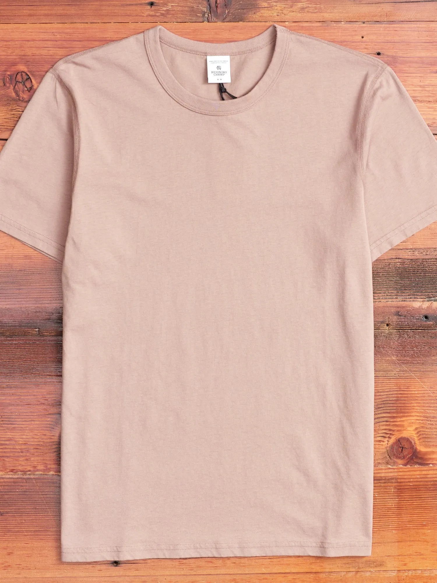 Ringspun Jersey T-Shirt in Desert Rose