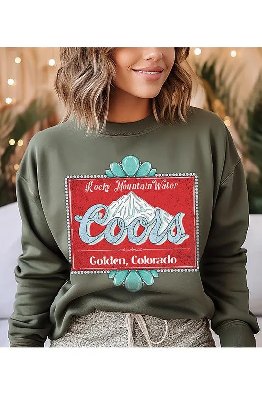 Rocky Mountain Water Sweatshirt ~ Multiple Colors