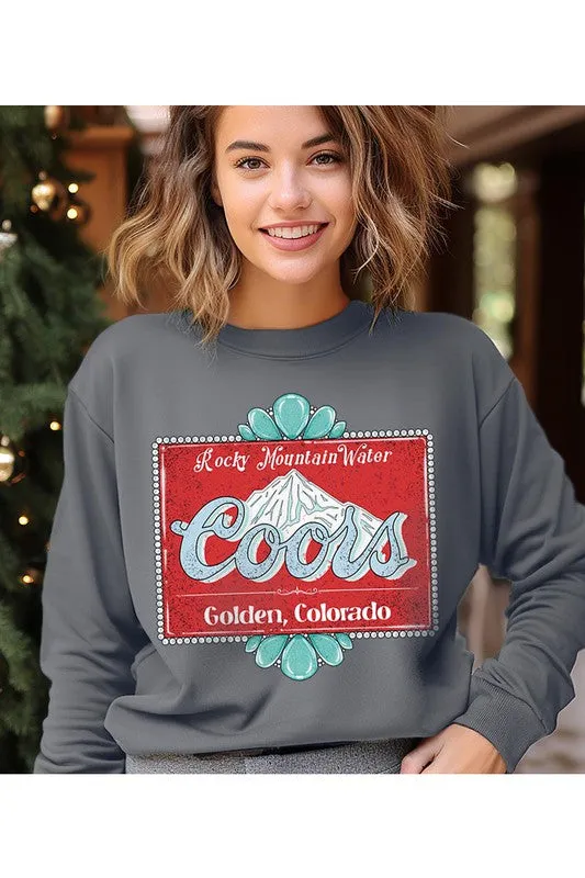 Rocky Mountain Water Sweatshirt ~ Multiple Colors