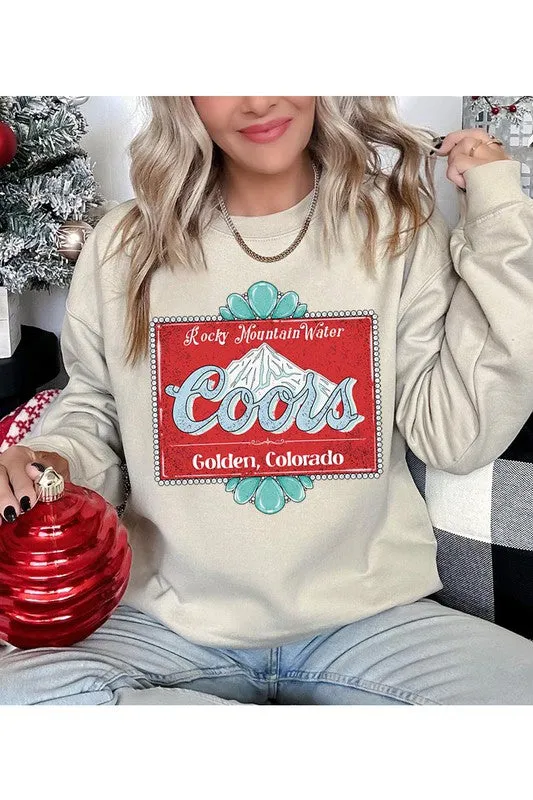 Rocky Mountain Water Sweatshirt ~ Multiple Colors