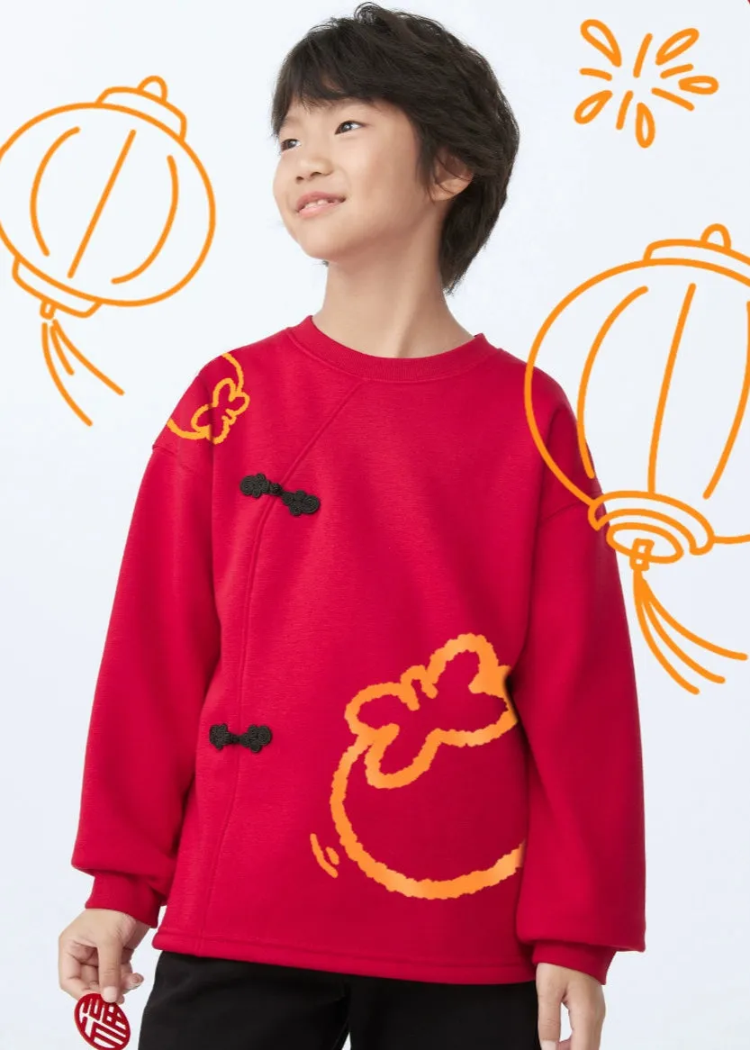 SLT Family Matching Chinese New Year Fleece Sweatshirt