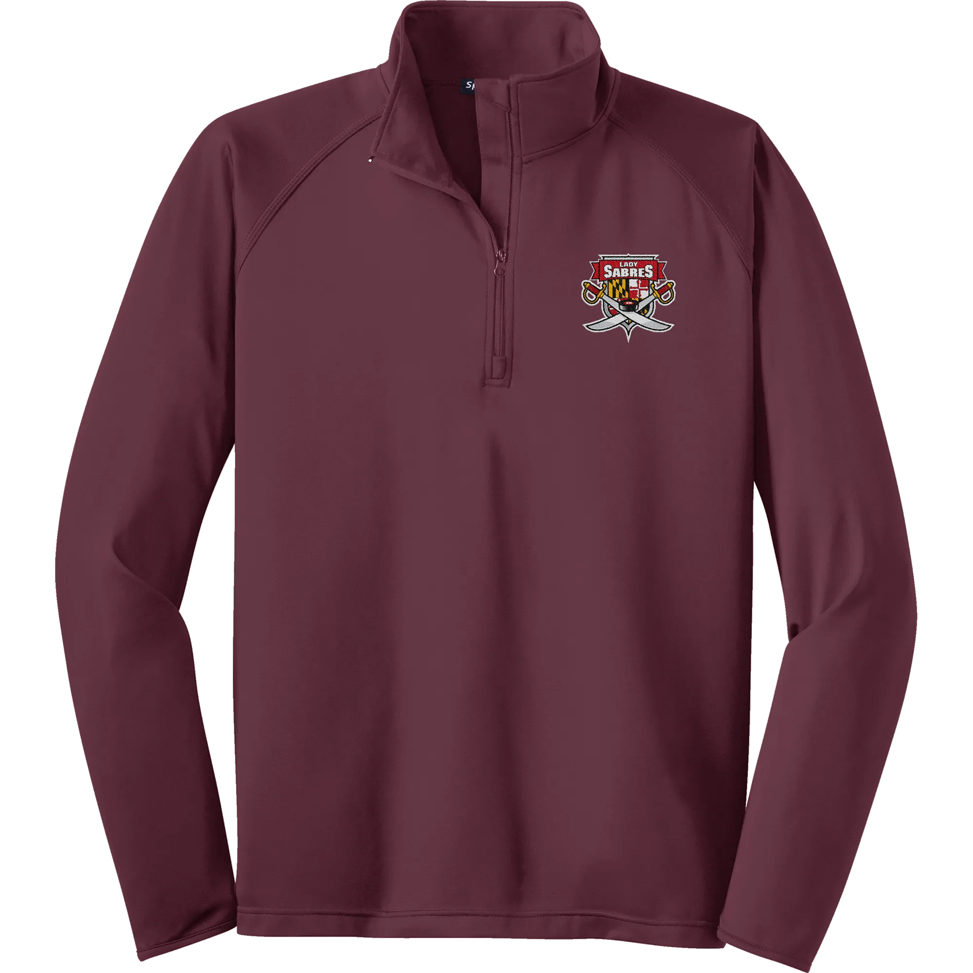 SOMD Lady Sabres Sport-Wick Stretch 1/4-Zip Pullover