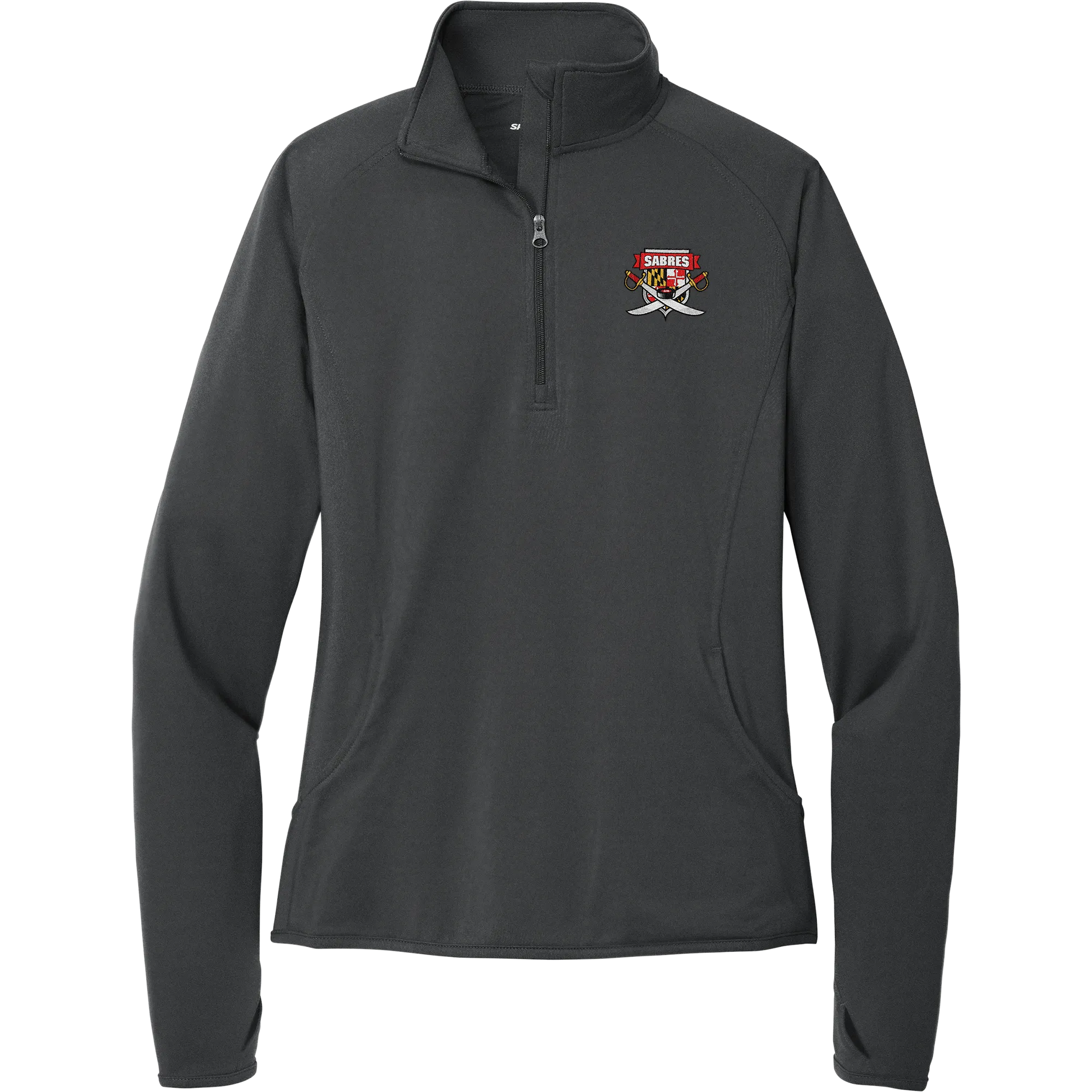 SOMD Sabres Ladies Sport-Wick Stretch 1/4-Zip Pullover